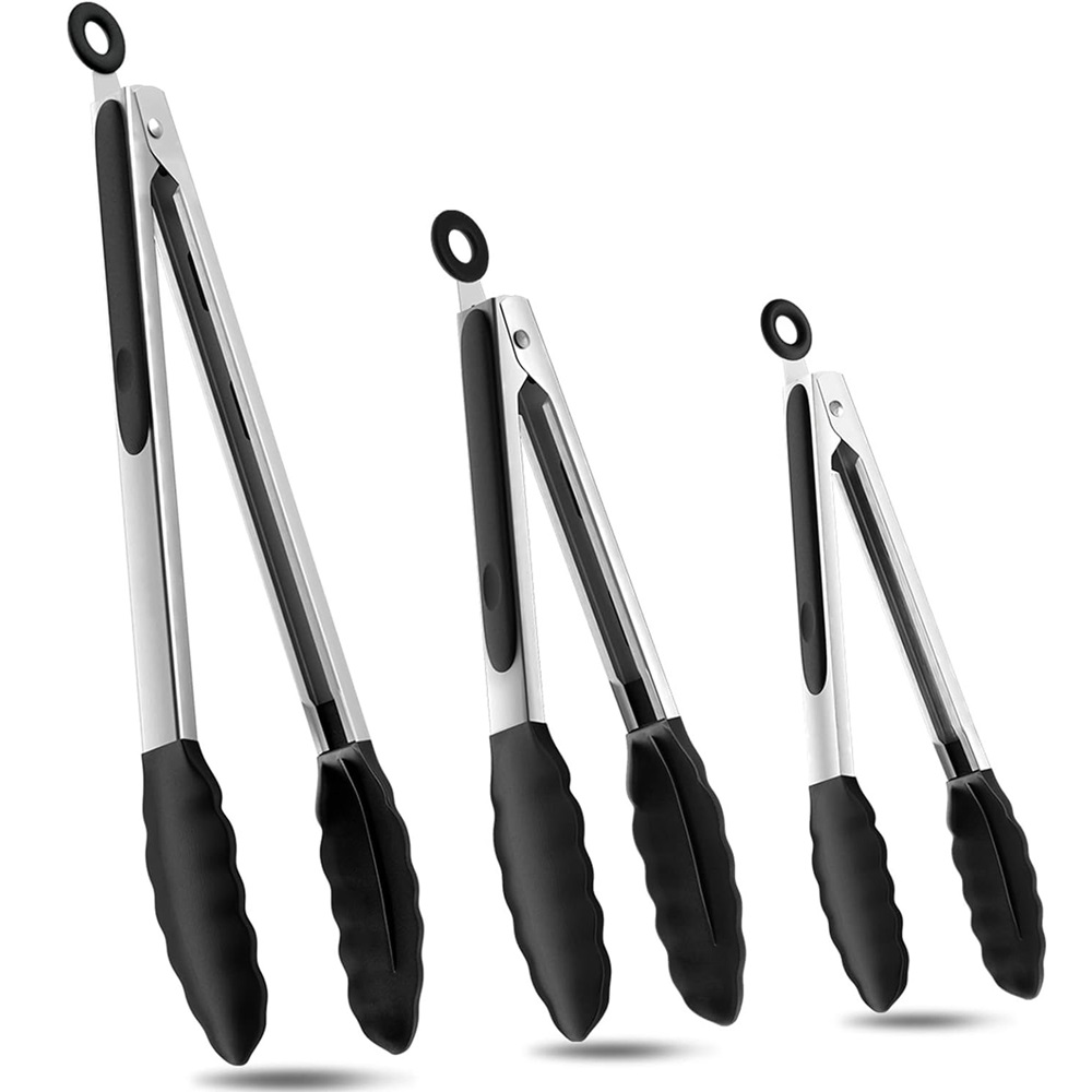 Kitchen Gadgets For Cooking - Silikonowe szczypce do grillowania Kuchnia Gotowanie