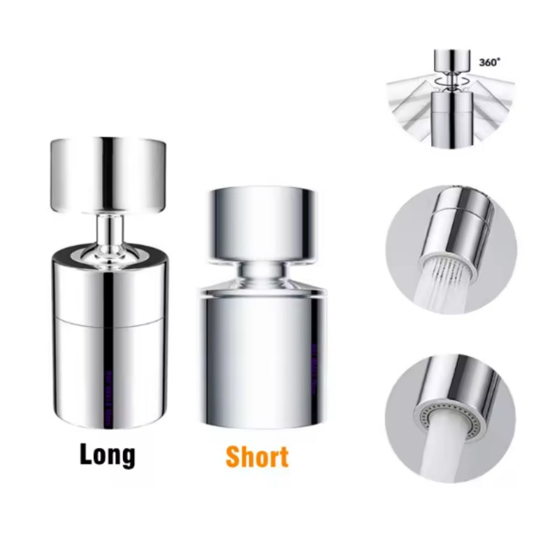 Kitchen Gadgets Mixer - Dwu-funkcyjny perlator do kranu kuchennego zapobiegający
