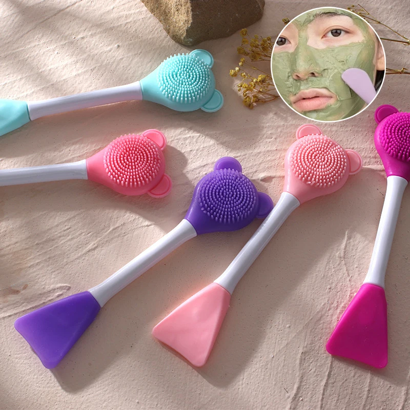 Silicone Spatula Set - Zestaw szczotek do twarzy 1-8 szt.