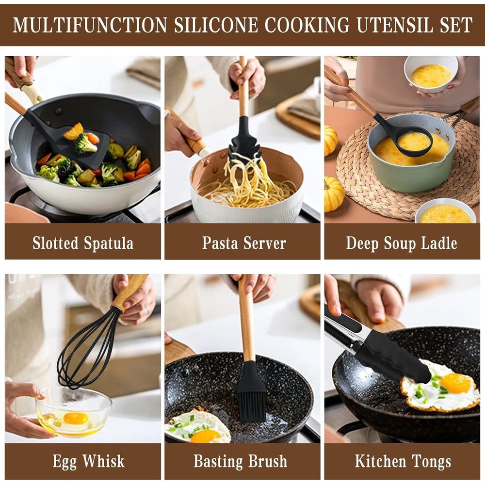 Zestaw przyborów kuchennych -  – Kitchen Gadgets For Cooking recenzja i cena
