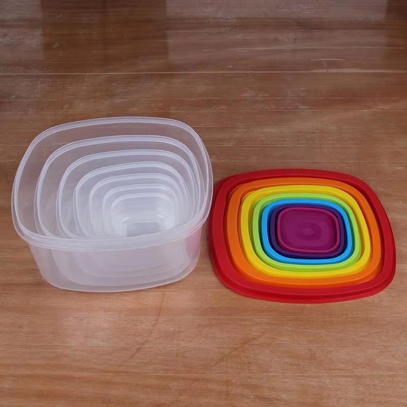 Rainbow 7-częściowy plastikowy – Food Storage Containers recenzja i cena