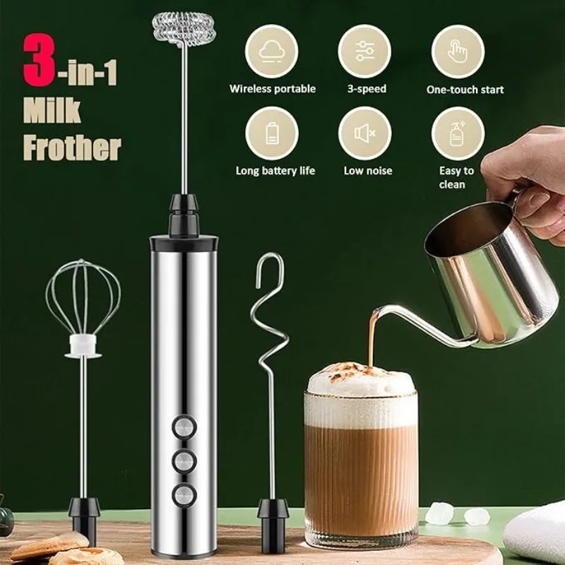 Elektryczny trzepak do mleka 3 – Kitchen Gadgets Mixer recenzja i cena
