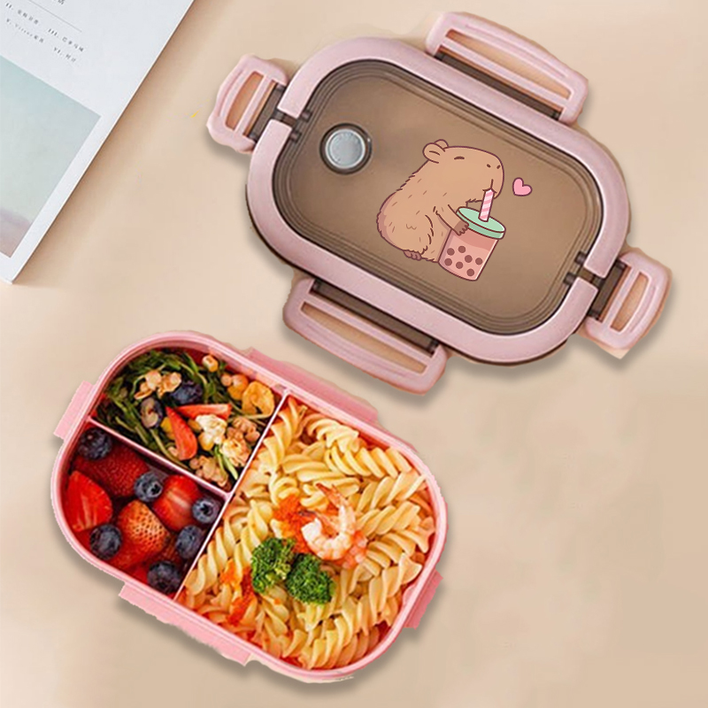 Pudełko na lunch Bento z kapib – Food Storage Containers recenzja i cena