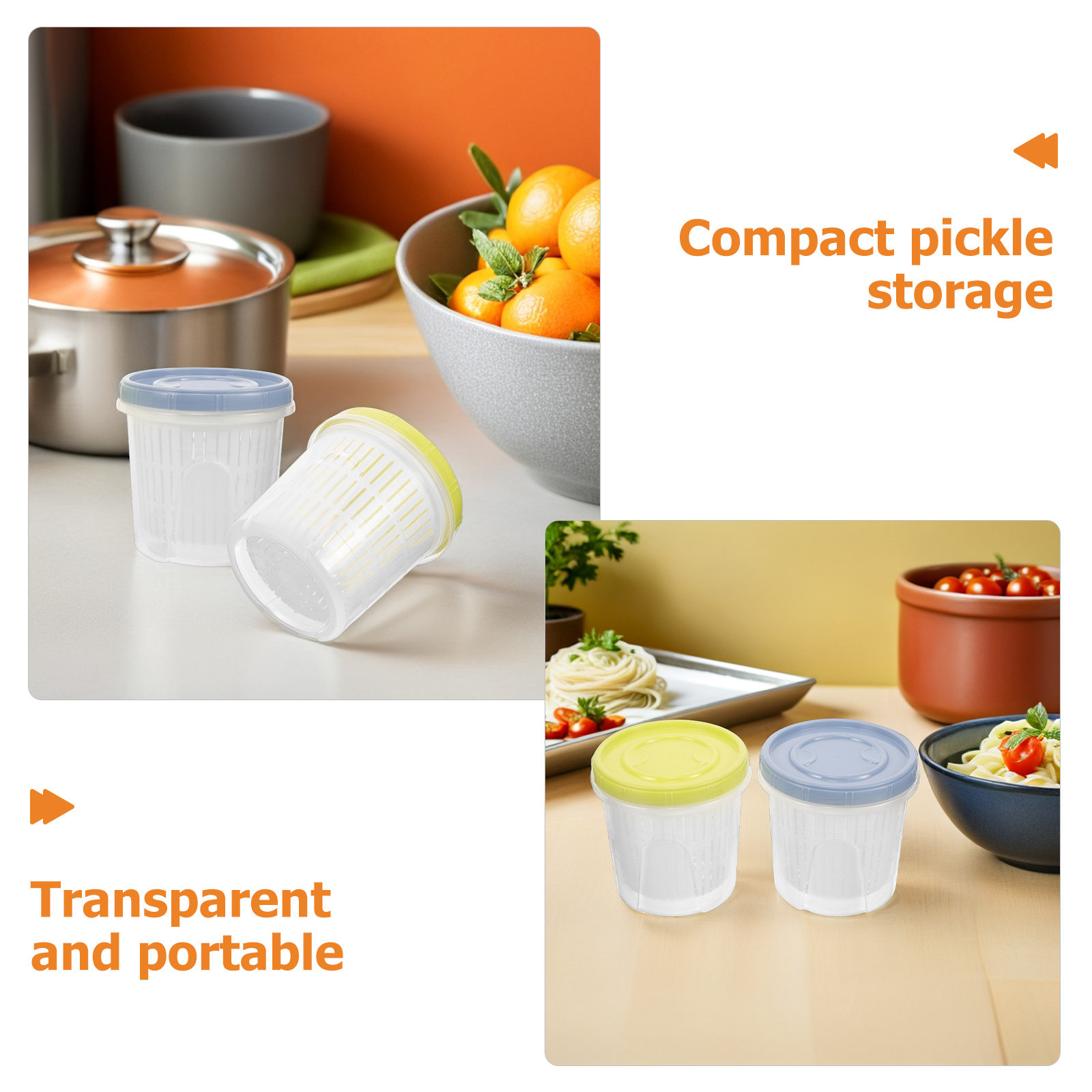 3 szt. Słoików do przechowywan – Food Storage Containers recenzja i cena