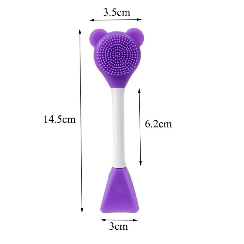 Zestaw szczotek do twarzy 1-8  – Silicone Spatula Set recenzja i cena