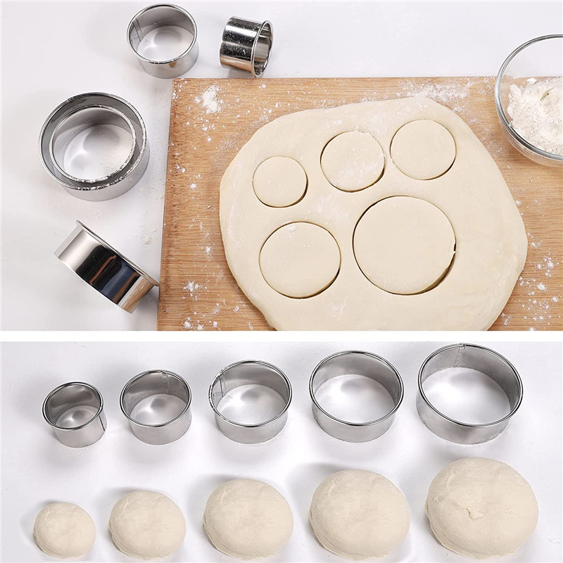 5 SZTUK Okrągła forma do ciast – Kitchen Gadgets For Cooking recenzja i cena